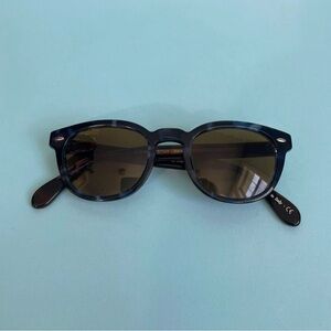 Oliver peoples Sheldrake unisex Sunglasses in blue/tortoiseshell